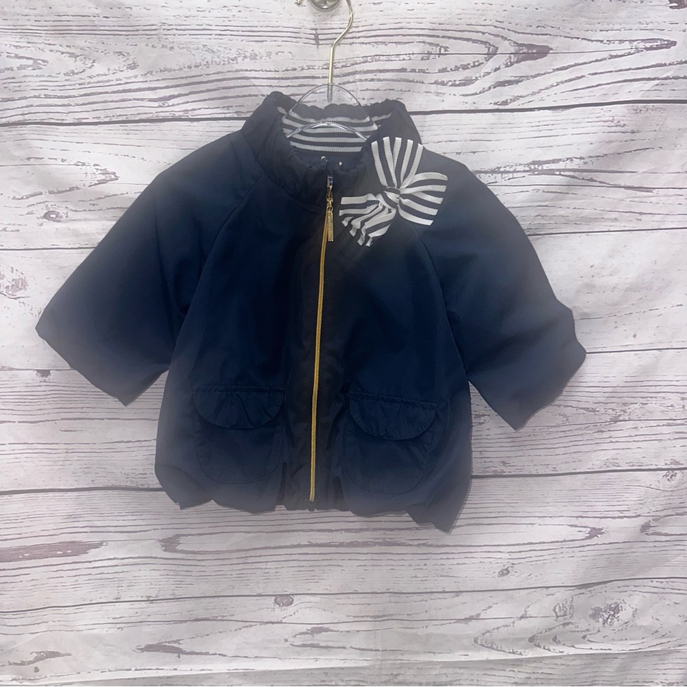 Nicholas &  Bears Blue Zip Up Jacket Size 2
